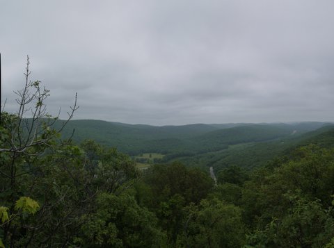 Scenic view, Appalachian Trail, Orange County, NY