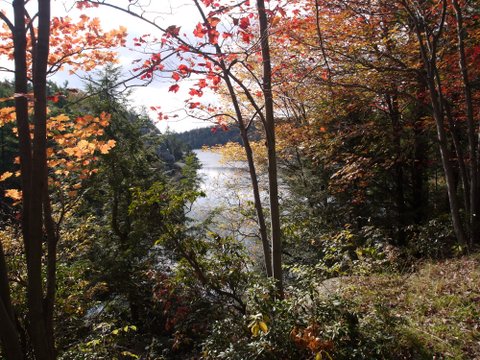 Fall Colors, Lake Minnewaska, Minnewaska State Park Preserve