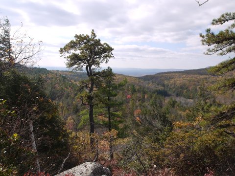 View from Gertrude's Nose Trail, Minnewaska State Park Preserve, NY