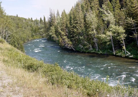 Swiftcurrent Creek, Outside Glacier National Park, Montana