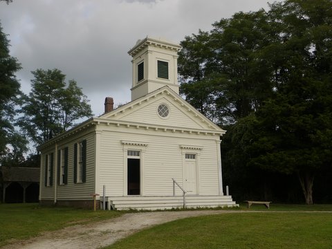 Manetto Hill Church, Old Bethpage Village Restoration, Nassau County, NY