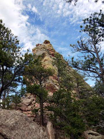 Peak of First Flatiron, Boulder Mountain Park, Boulder, Colorado