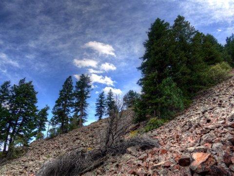 Talus slope, Boulder Mountain Park, Boulder, Colorado