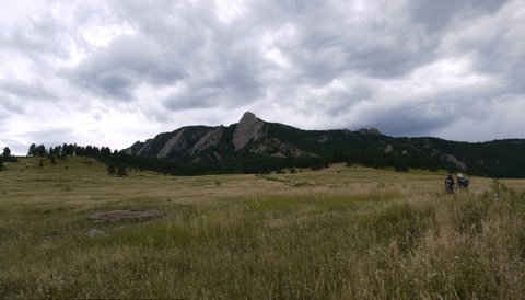 Green Mountain and Flatirons, Boulder Mountain Park, Boulder, Colorado